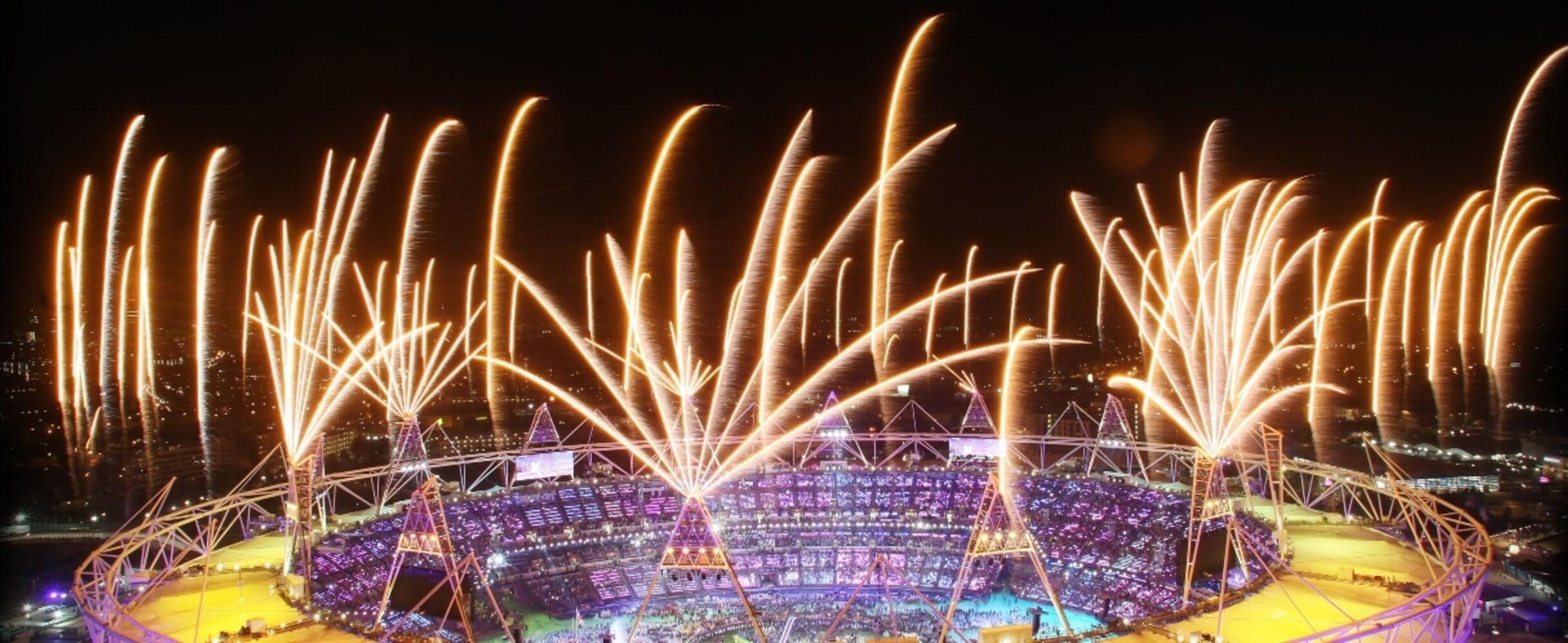 Olympic Ceremony 2012 Fireworks