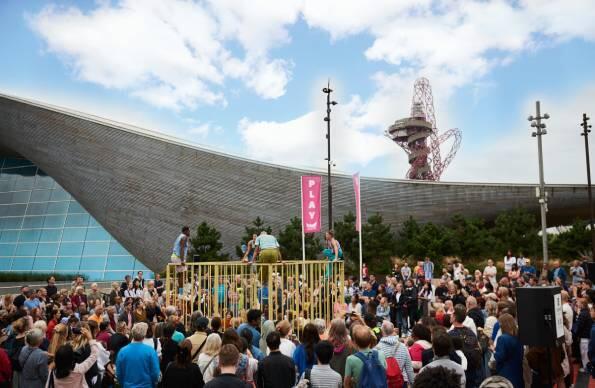 Photo of Dancing City festival on Stratford Walk